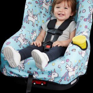 Niko UNICORN Children's 4 Pocket 2 Cup Holder Waterproof TODDLER Car Seat Cover